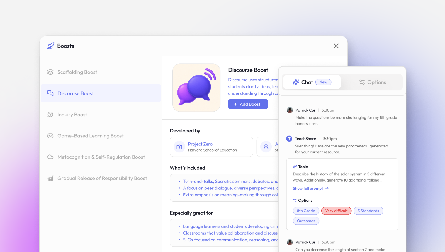 TeachShare Creator Features